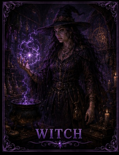 Witch caste artwork